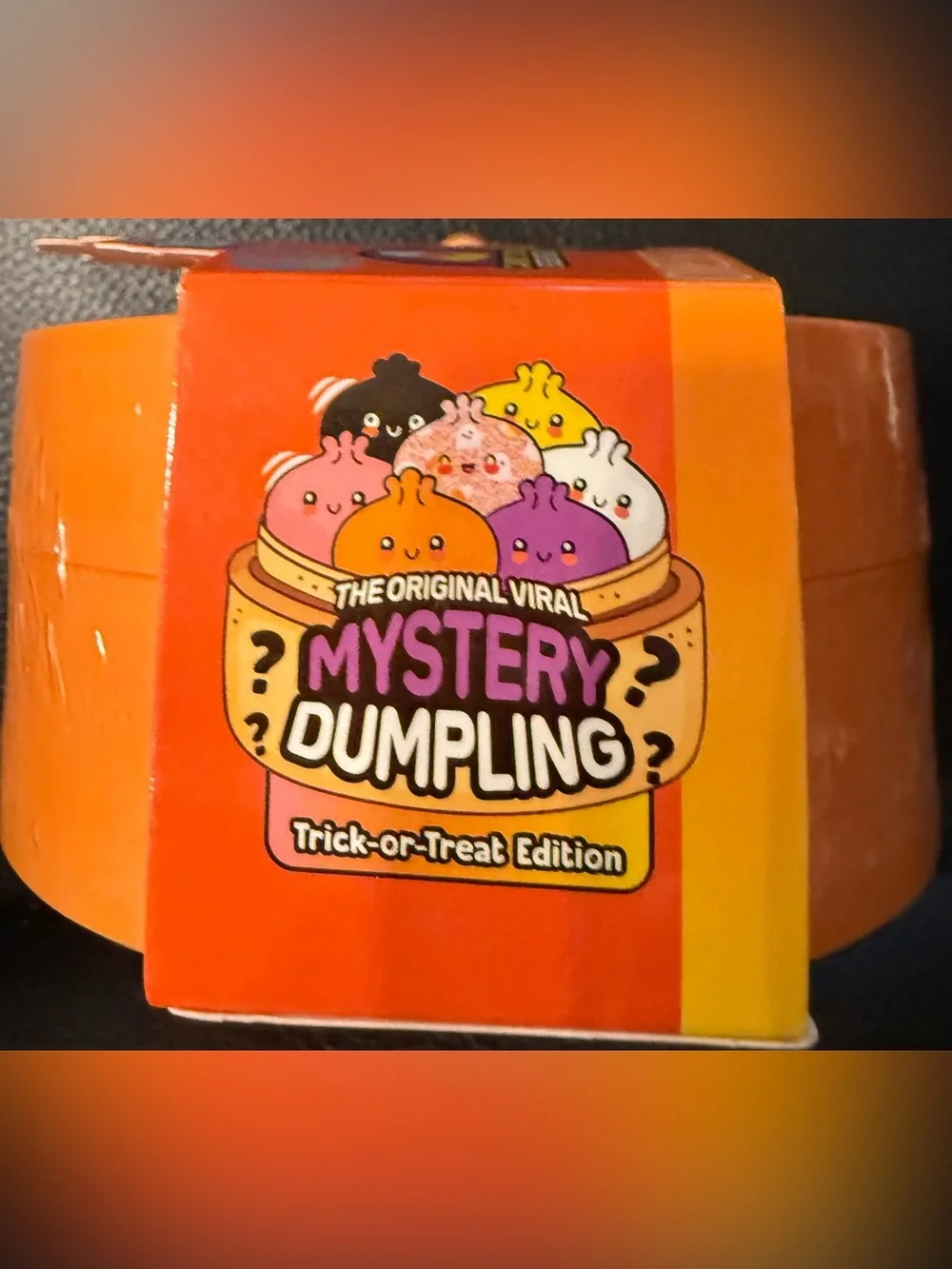 RMS CRAZY FUN VIRAL MYSTERY DUMPLING TRICK OR TREAT EDITION CANDY CORN SCENT NIB